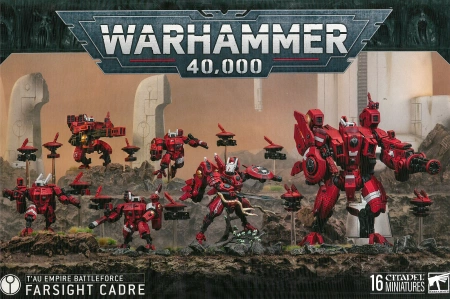 Tau T'au Empire Battleforce Farsight Cadre