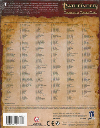 Pathfinder Bestiary Pawn Box (2nd Edition)