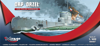 Mirage Hobby 400407 ORP 'Orzeł' model plastikowy do sklejenia i pomalowania