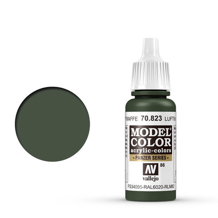 Farba Vallejo Model Color 95 70823 Luftwaffe Cam. Green FS34095