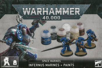 Warhammer 40.000 Infernus Marines + Paint Set