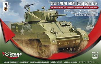 Mirage Hobby 72089 Stuart Mk.VI M5A1 dyw. Maczka