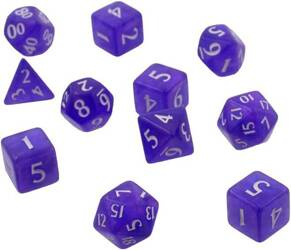 Komplet kości RPG Eclipse Royal Purple (UltraPro)