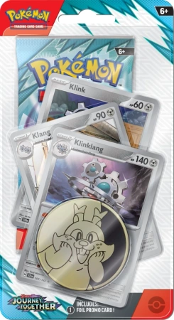 Pokemon TCG Scarlet & Violet Journey Together Premium Checklane Blister Klinklang