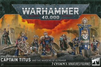 Space Marines Captain Titus And The Wardens of Ultramar