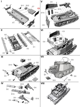 Wrzesień 1939 nr 106 z modelem Sd.KFZ 138/1 "Grille" AUSF. H