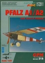 Model kartonowy GPM 315 Pfalz A1/A2 (dwa modele)