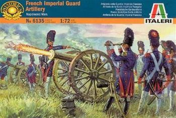 Italeri 6135 French Imperial Guard artyillery