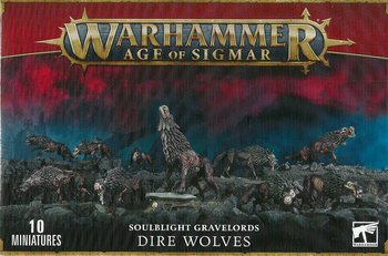 Soulblight Gravelords Dire Wolves