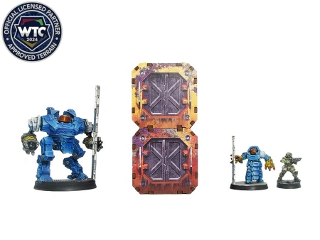 Micro Art H00209 Warhammer 40.000 WTC Imperial Containers (2 pcs)