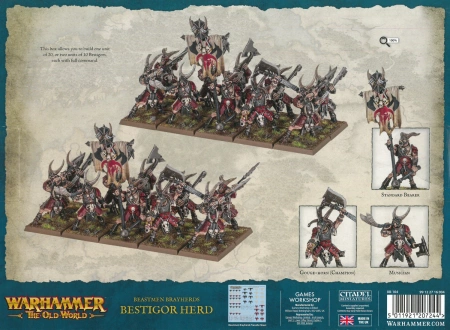 Beastmen Brayherds Bestigor Herd
