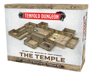 Tenfold Dungeon The Temple Świątynia - przestrzenna sceneria RPG