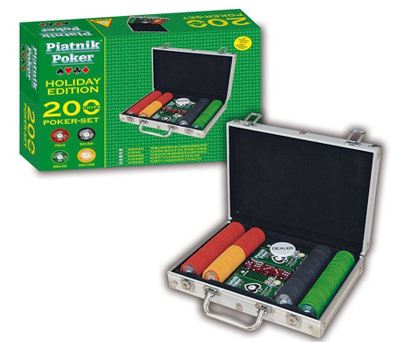 Zestaw do pokera 200 Piatnik Holiday Edition