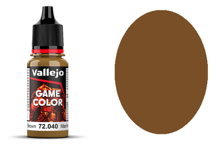 Farba Vallejo Game Color 64 72040 Leather Brown