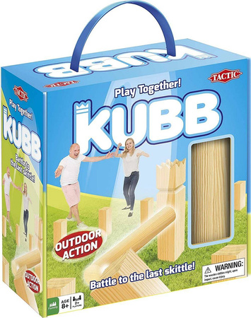 Gra plenerowa Kubb w kartoniku z rączką