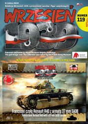 Wrzesień 1939 nr 119 Francuski czołg Renault R40 z armatą 37 mm SA38