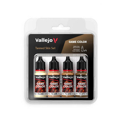 Vallejo 72380 Game Color Tanned Skin Set zestaw 4 farb