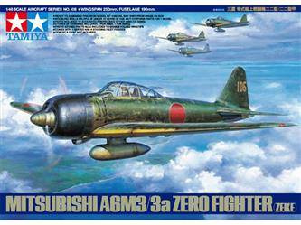 Tamiya 61108 Mitshubishi A6M3/3a Zero (Zeke)