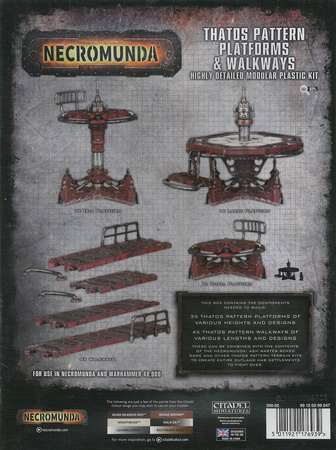 Necromunda Thatos Pattern Platforms & Walkways