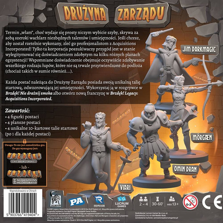 Brzdęk! Legacy: Acquisitions Incorporated Drużyna Zarządu