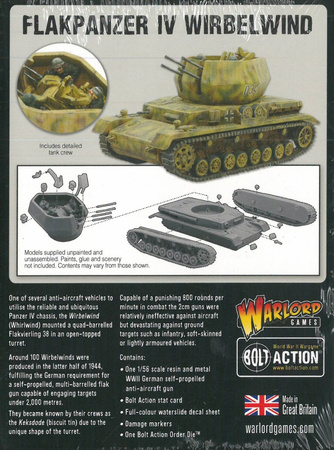 Bolt Action German Flakpanzer IV Wirbelwind