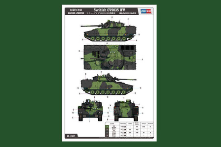 Hobby Boss 83823 Swidish CV9035 IFV