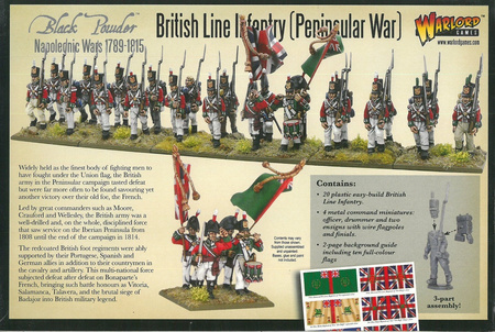 Black Powder British Line Infantry Peninsular War