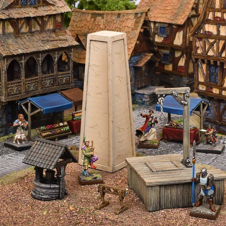 Terrain Crate: Village Square - sceneria