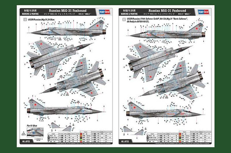 Hobby Boss 81753 Russian Mig-31 Foxhound