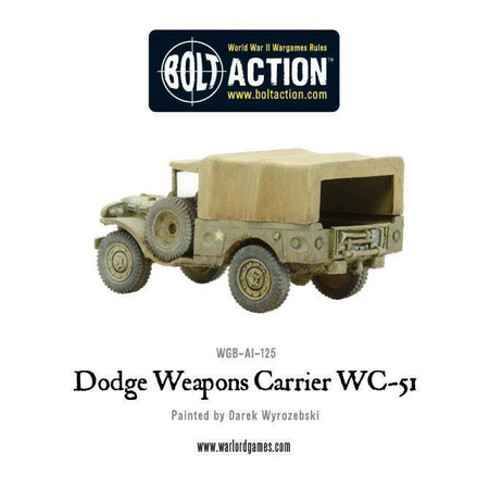 Bolt Action WWII Dodge 3/4 ton Weapons Carrier