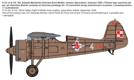 IBG 72519 PZL P.11c Polish Fighter