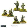 Bolt Action WWII US Marines Weapons Teams + 3 kości rozkazów