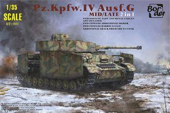 Border Model PZ.Kpfw.IV Ausf.G Mid/Late 2 in 1