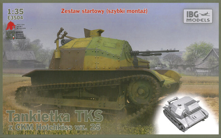 IBG E3504 TKS z CKM Hotchkiss wz. 25 szybki montaż