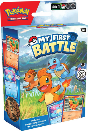 Pokemon TCG My First Battle Charmander / Squirtle - zestaw do nauki gry dla początkujących wraz z polską instrukcją