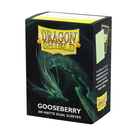 Koszulki Standard Dragon Shield Matte Dual Gooseberry (100 sztuk)