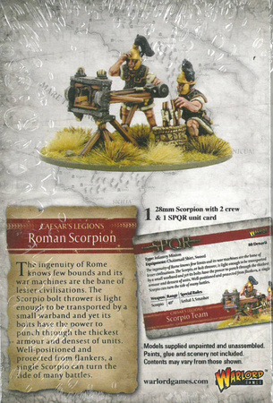 SPQR Caesar's Legion Scorpio Team