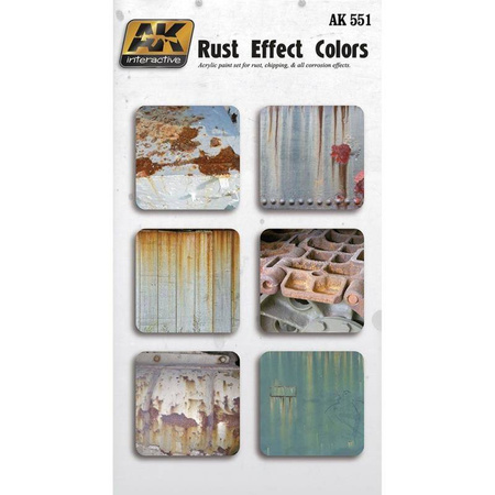 Rust Effect Colors