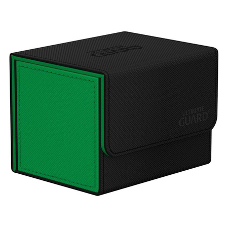 Pudełko na karty Sidewinder 100+ XenoSkin Black/Green Czarno/Zielone (UG)