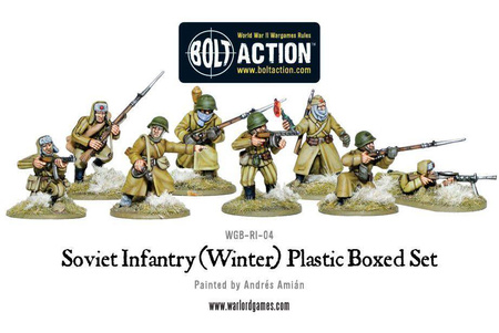 Bolt Action WWII Soviet Infantry (Winter)