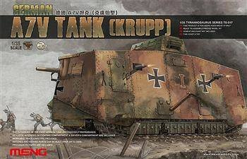 Meng TS-017 A7V Tank (Krupp)