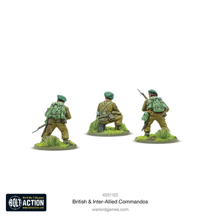 Bolt Action WWII British&Inter-Allied Commandos