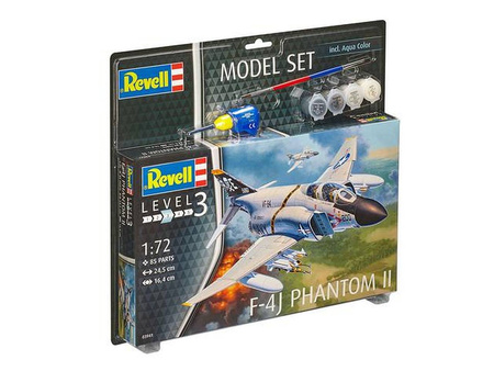 Revell 63941 F-4J Phantom II model set zestaw plastikowy do sklejenia i pomalowania 