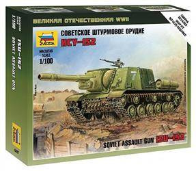 Zvezda 6207 Soviet Assault Gun ISU-152