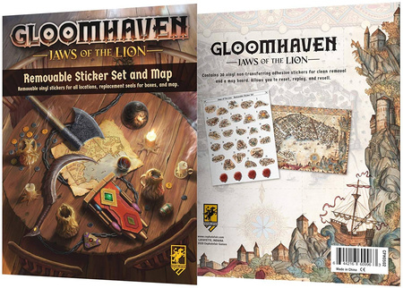 Gloomhaven: Jaws of the Lion Removable Sticker Set