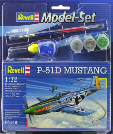 Revell 64148 P-51D Mustan Model Set