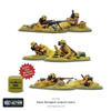 Bolt Action WWII Italian Bersaglieri Weapons Teams + 3 kości rozkazów