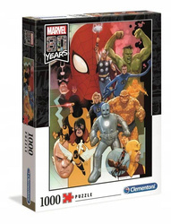 Puzzle 1000 el. Marvel lata 80-te (Clementoni)