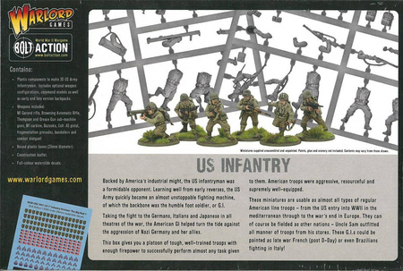 Bolt Action US Infantry WWII American Gls