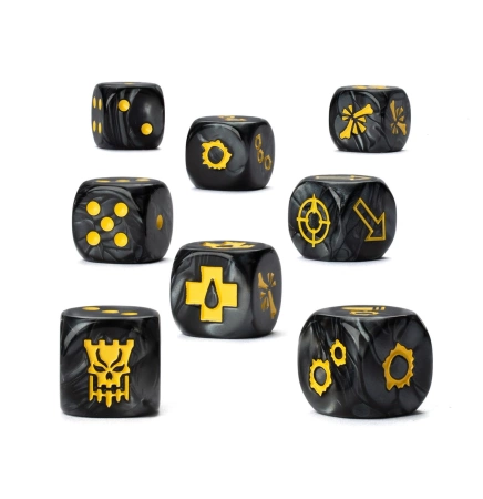 Necromunda Bastions of Law Gang Dice Set